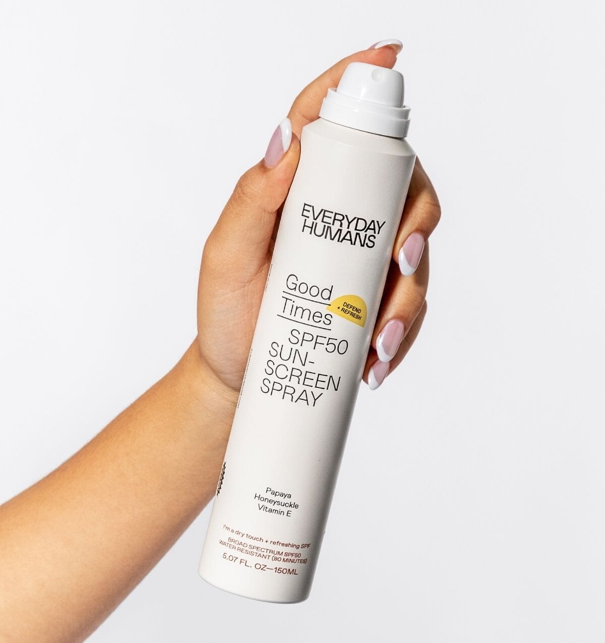 Good Times SPF50 Sunscreen Spray Everyday Humans