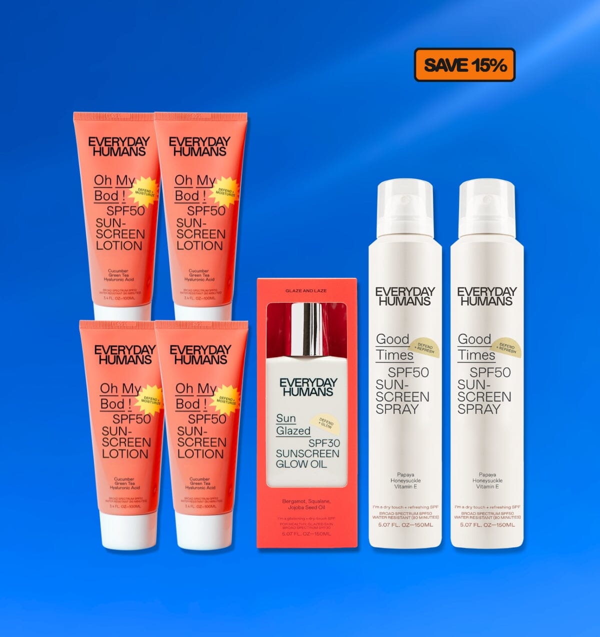 Family Pack SPF Bundle Everyday Humans
