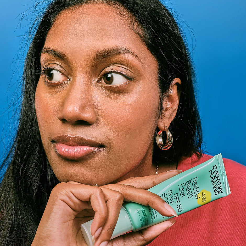 The Best Sunscreen For Your Face? Try Resting Beach Face SPF30 Sunscreen Serum